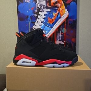 Air Jordan 6 Retro Reverse Infrared Salesman
